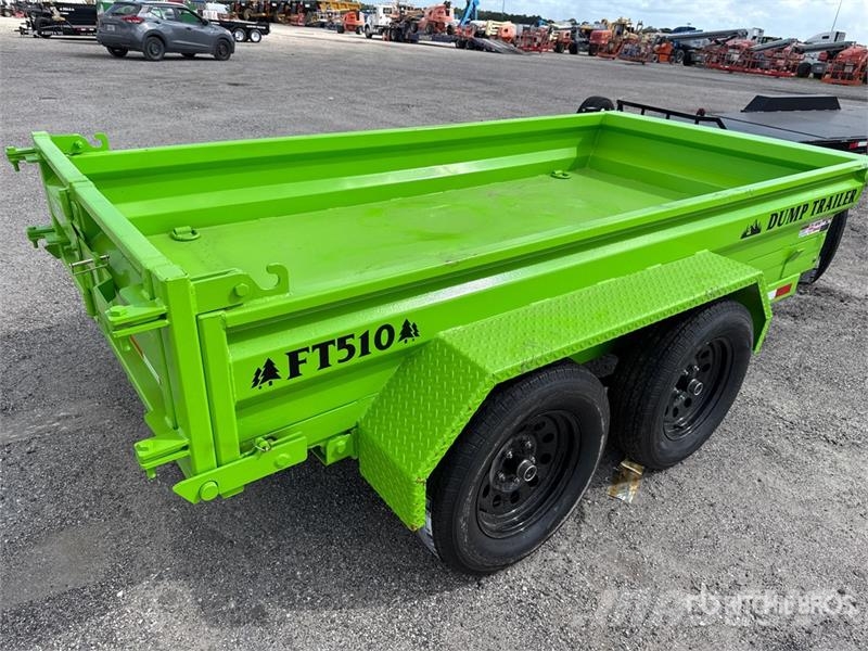 Industrias America FT510 11 ft T/A Dump Utility Trailer (Unused) Remorque benne