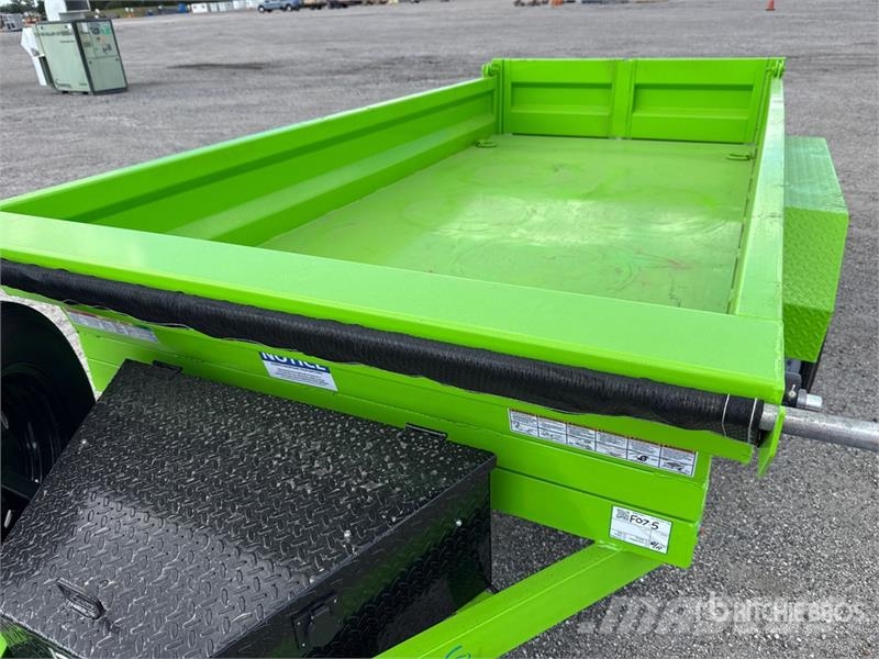 Industrias America FT510 11 ft T/A Dump Utility Trailer (Unused) Remorque benne