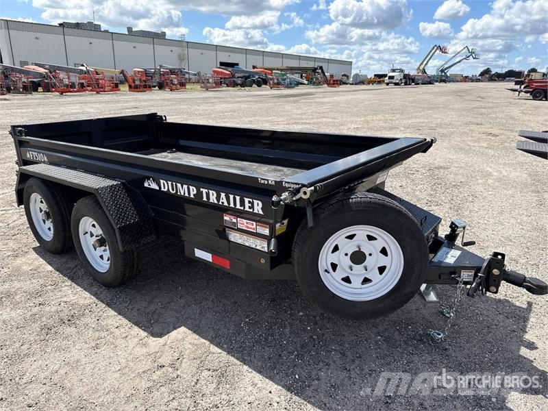 Industrias America FT510 10 ft T/A Dump Utility Trailer (Unused) Tipper trailers