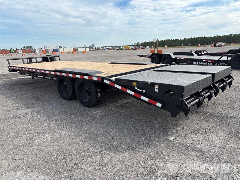 Industrias America PR25 25 ft T/A Equipment Trailer Autovežių priekabos