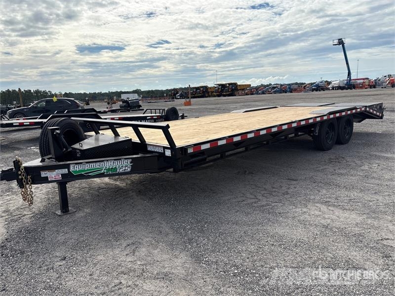 Industrias America PR25 25 ft T/A Equipment Trailer Autovežių priekabos
