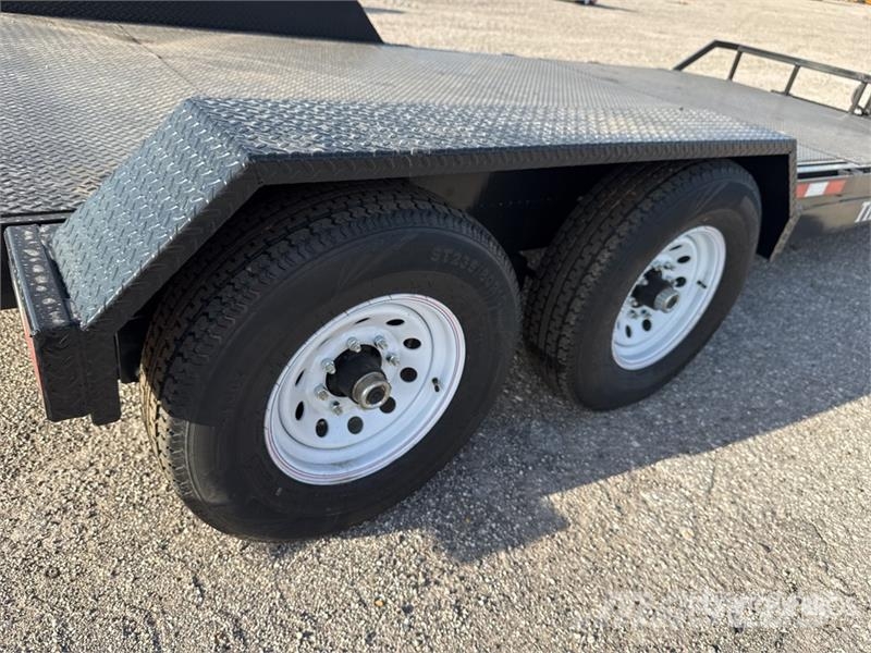 Industries America 227T 22 ft T/A Tilt Deck Traile Низькорамні причепи
