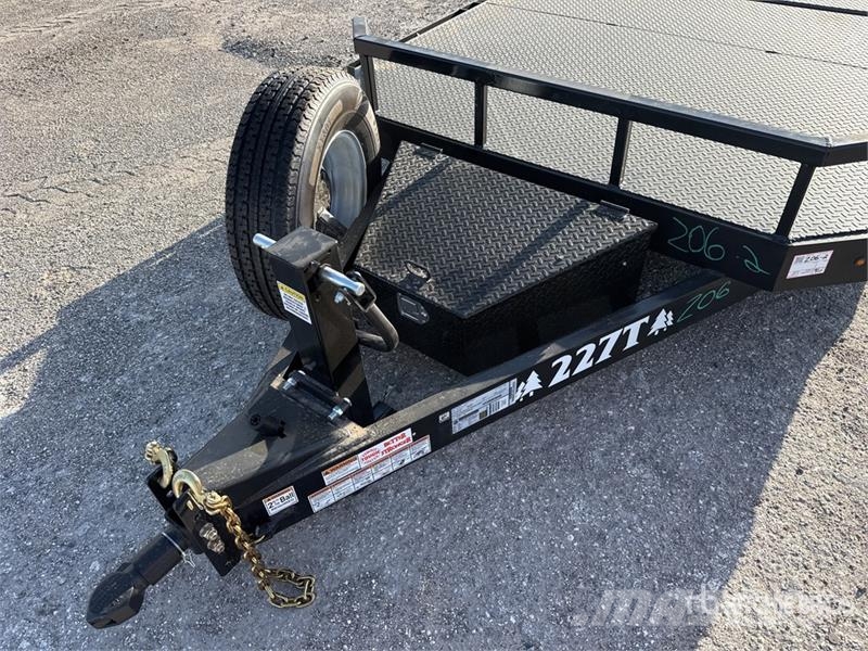 Industries America 227T 22 ft T/A Tilt Deck Traile Низькорамні причепи