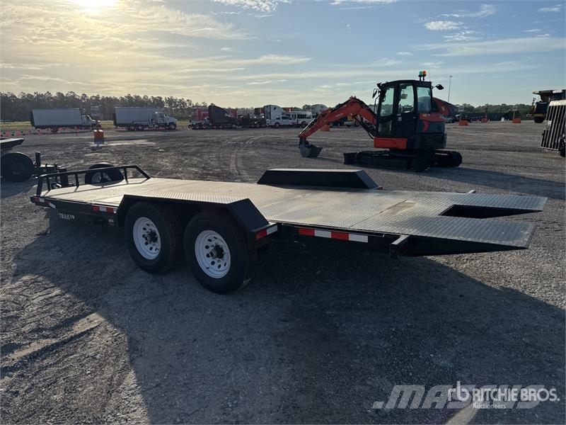 Industries America 227T 22 ft T/A Tilt Deck Traile Низькорамні причепи