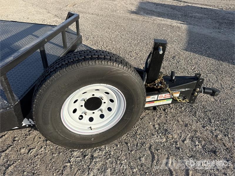 Industries America 227T 22 ft T/A Tilt Deck Traile Низькорамні причепи