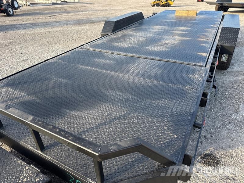 Industries America 227T 22 ft T/A Tilt Deck Traile Низькорамні причепи