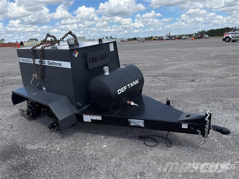  Industries America 500 500 gal Trailer Mounted Ste Depósitos de combustible y aditivos