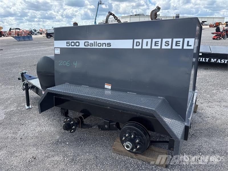  Industries America 500 500 gal Trailer Mounted Ste Depósitos de combustible y aditivos