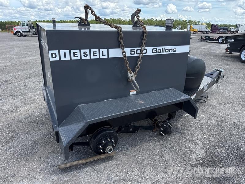 Industries America 500 500 gal Trailer Mounted Ste Depósitos de combustible y aditivos