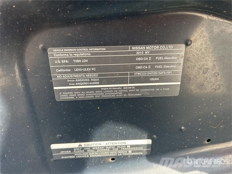 Infiniti EX35 AWD SUV Otomobiller