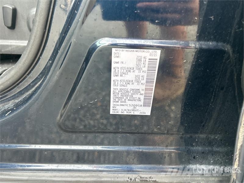 Infiniti QX60 2WD SUV 汽车