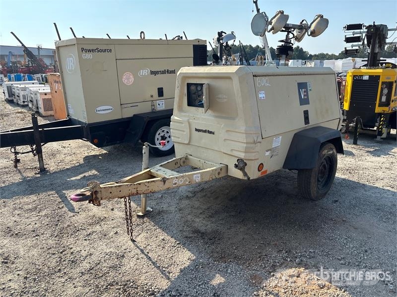 Ingersoll Rand 185 Air Compressor Mobile Air Compressor Compressors