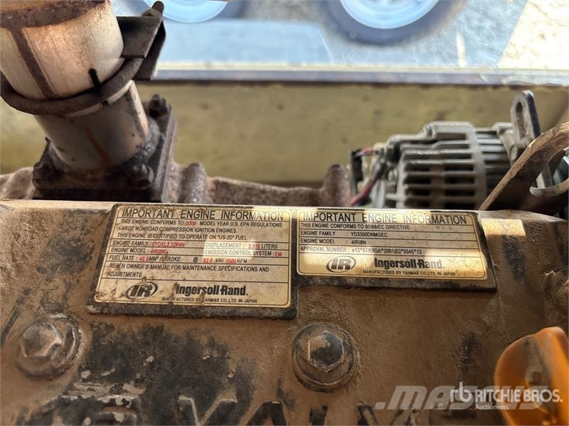 Ingersoll Rand 185 Air Compressor Mobile Air Compressor Compressors