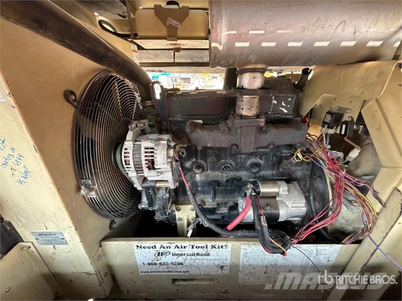 Ingersoll Rand 185 Air Compressor Mobile Air Compressor Compressors