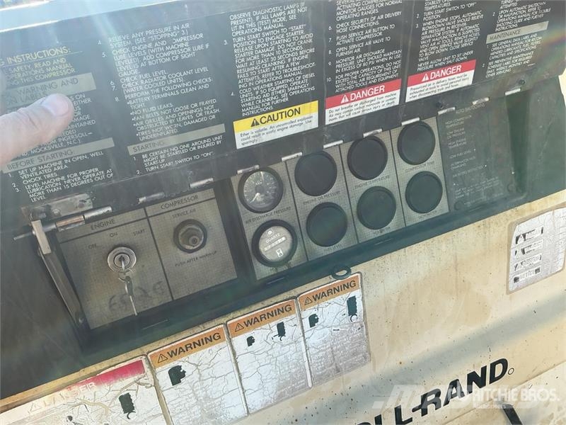 Ingersoll Rand Mobile Air Compressor Kompresoriai