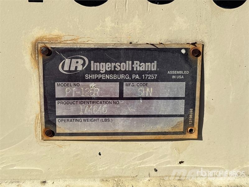 Ingersoll Rand PT125R 8 Wheel Pneumatic Roller Pneumatikové válce