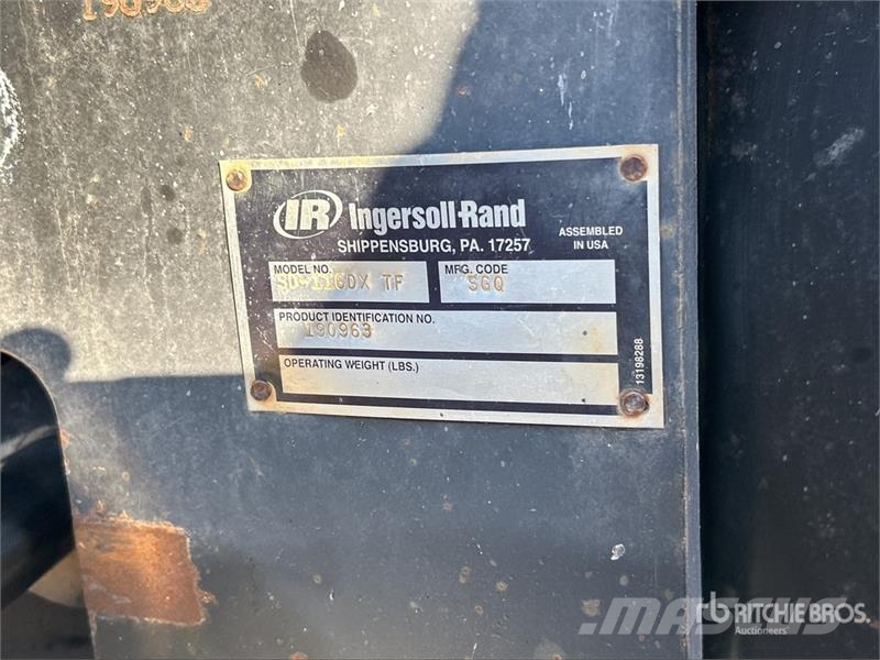 Ingersoll Rand SD-116DX Smooth Drum Compactor Vienvalča grunts veltņi