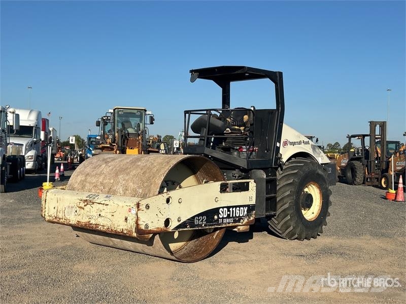 Ingersoll Rand SD-116DX Smooth Drum Compactor Vienvalča grunts veltņi