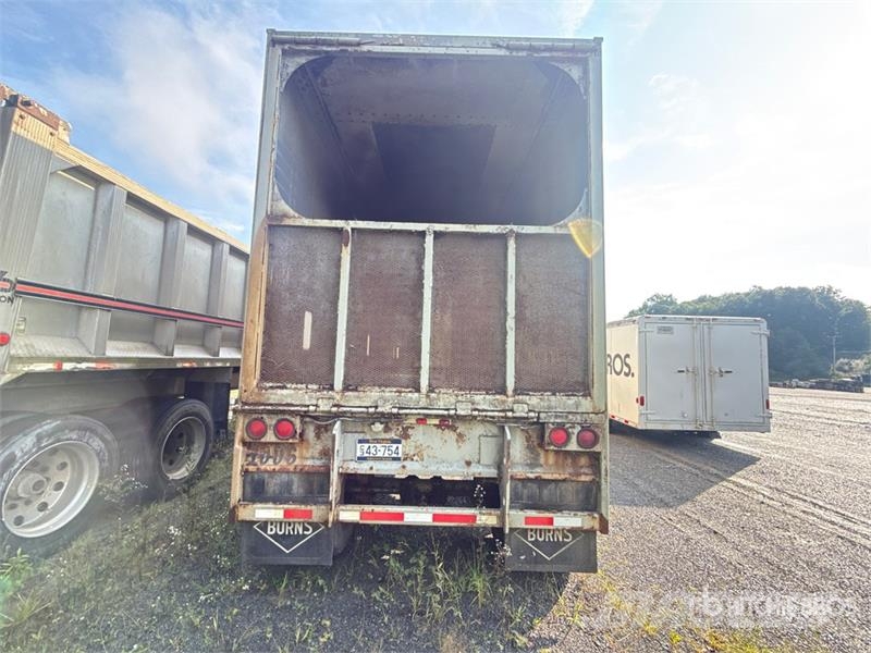 Innovative IWS-42 42 ft x 96 in T/A Chip Trailer Rimorchi per segatura e cippato