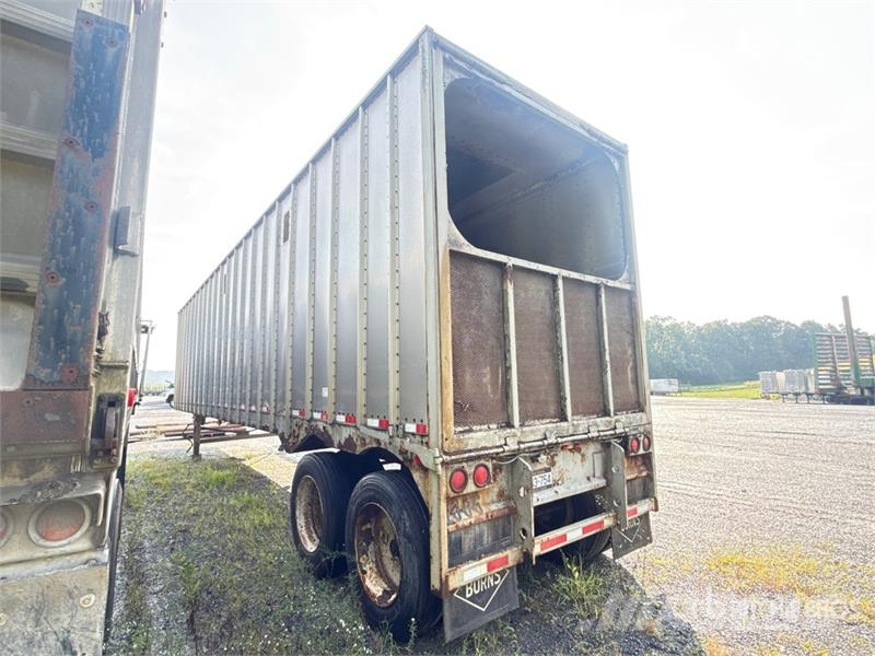 Innovative IWS-42 42 ft x 96 in T/A Chip Trailer Rimorchi per segatura e cippato
