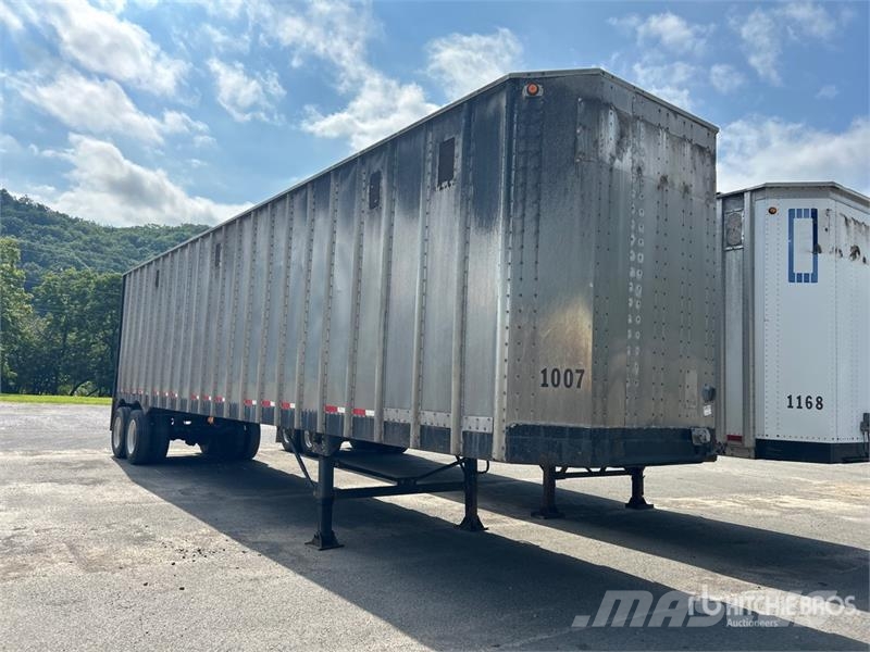 Innovative IWS-42 42 ft x 96 in T/A Chip Trailer 우드칩 트레일러