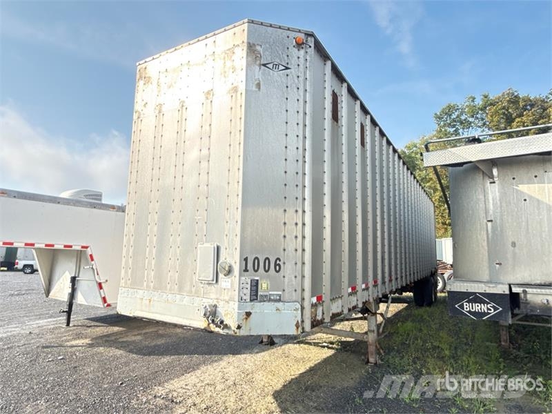 Innovative IWS-42 42 ft x 96 in T/A Chip Trailer Rimorchi per segatura e cippato