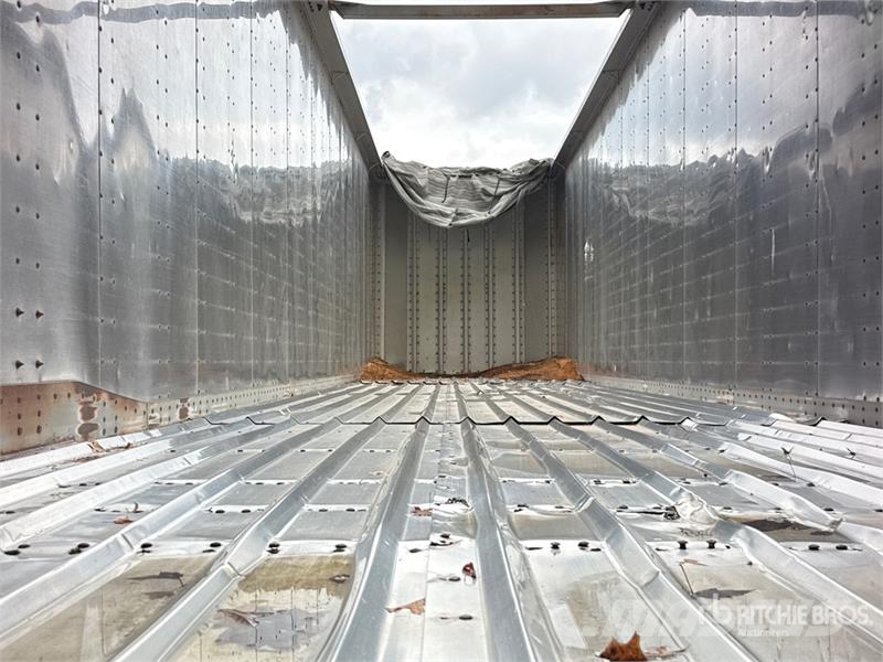 Innovative SDS-45 45 ft x 96 in T/A Open-Top Chip Rimorchi per segatura e cippato