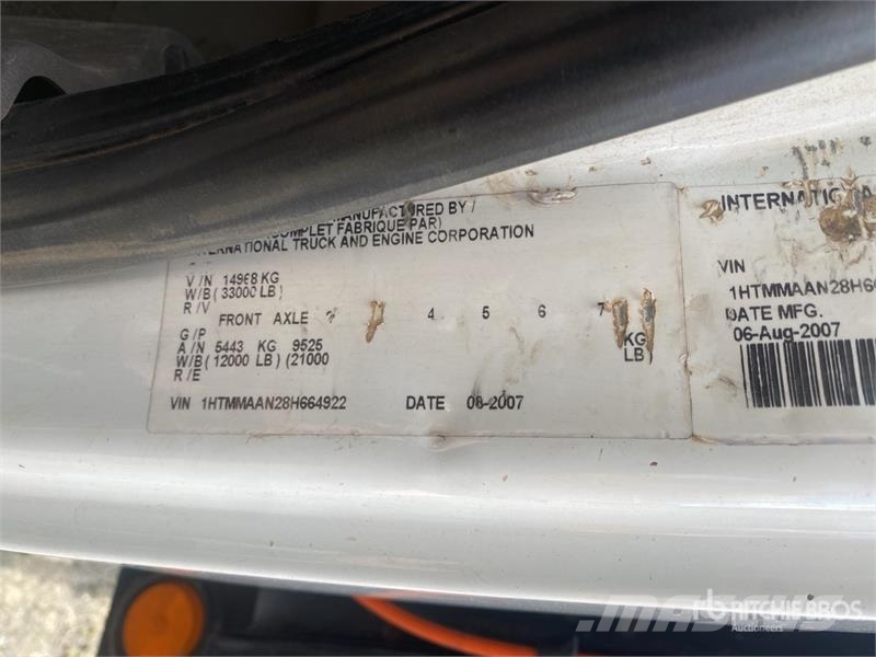 International 4300 自卸式货车