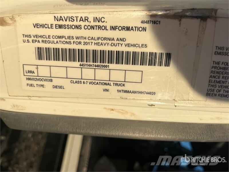 International 4300SBA Φορτηγά σκούπες