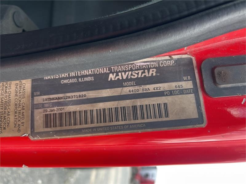 International 4400 Kabine i unutrašnjost