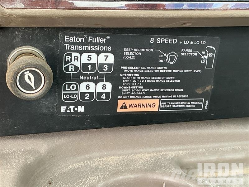 International 5600i 1600 gal 6x4 Water Truck Tankvogne - vand