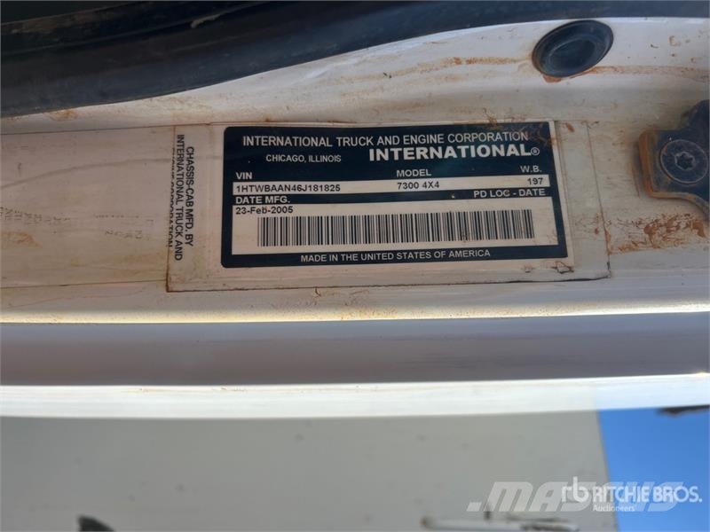 International 7300 Polovni mobilni kamioni za bušenje