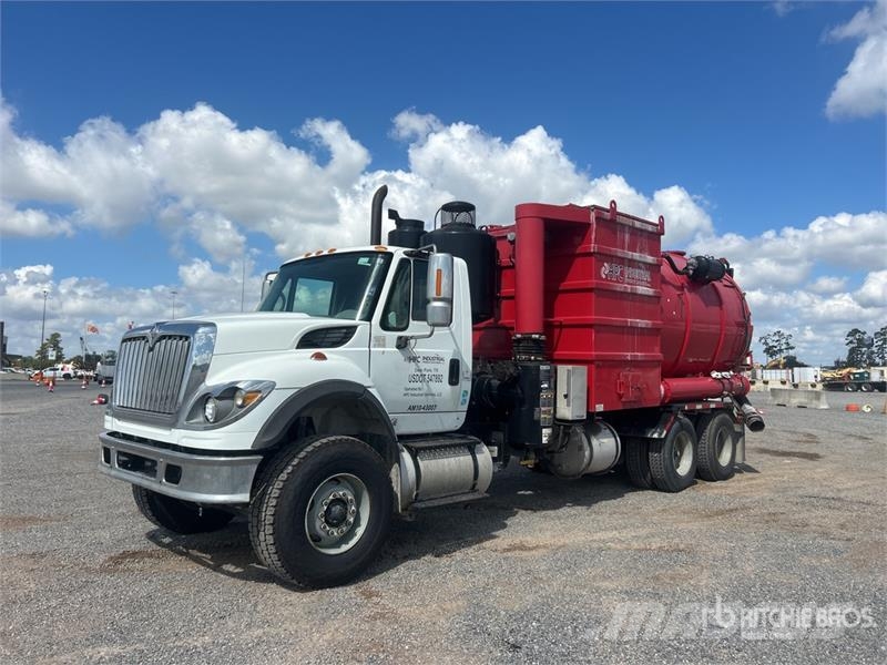 International 7600 Slamsugere