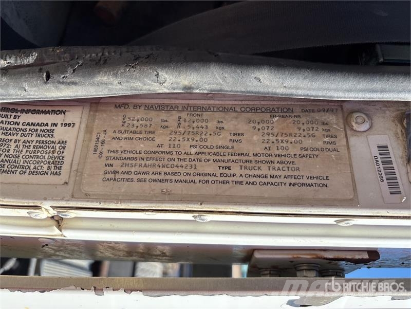 International 9100 Тягачі