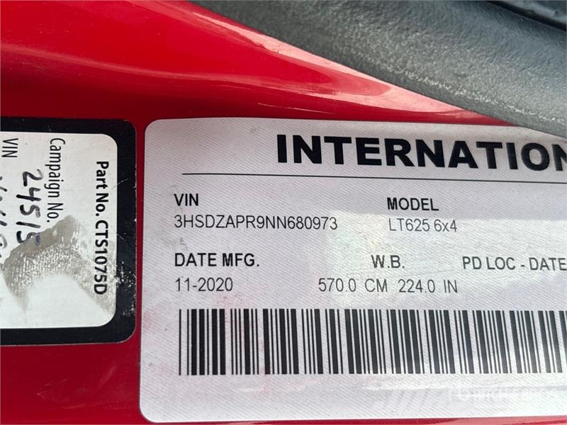 International LT625 Vilcēji