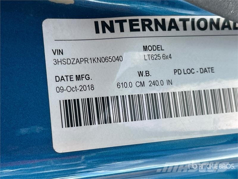 International LT625 Prime Movers