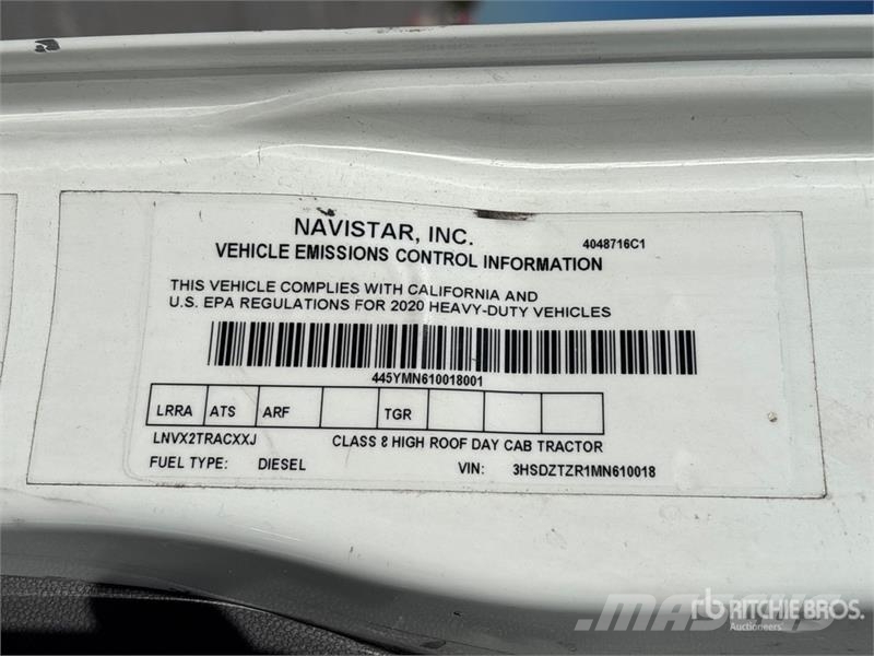 International LT625 6x4 T/A Day Cab Truck Tractor Trekkers