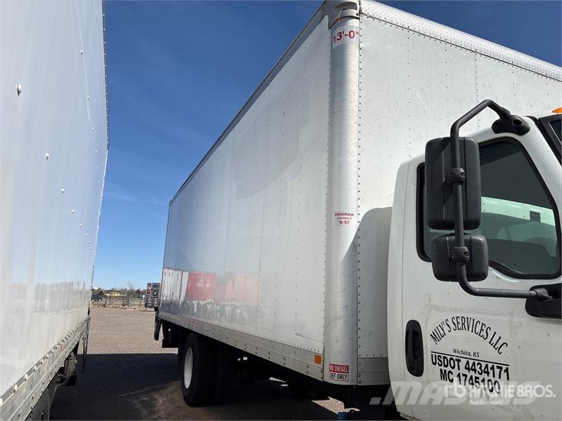 International MV607 4x2 Van Truck Box body trucks