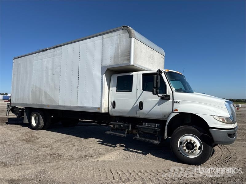 International MV607 4x2 Moving Van Truck Fast kasse