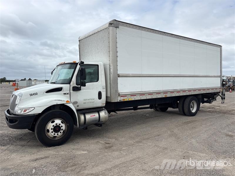 International MV607 4x2 Van Truck 貨箱式卡車