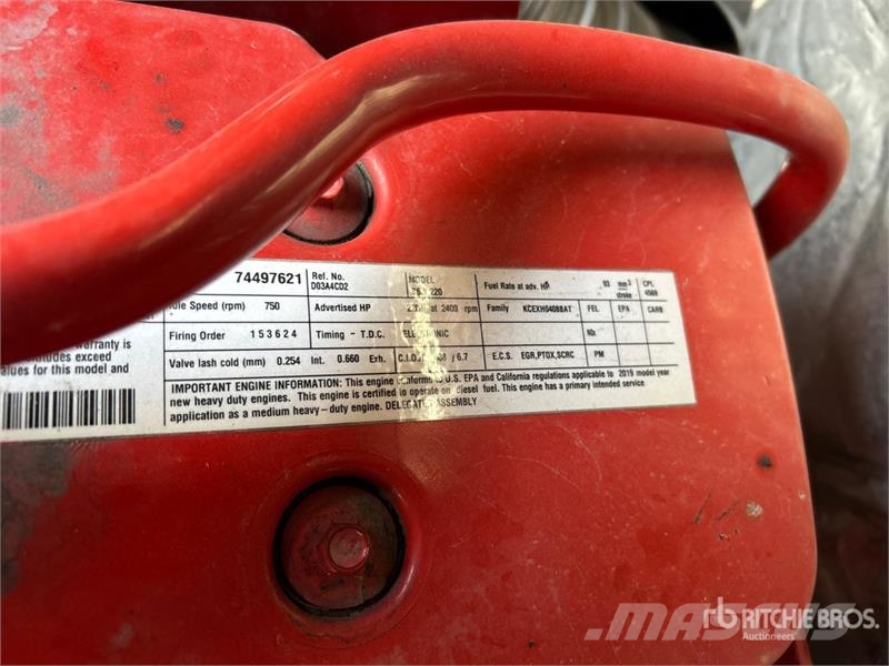 International MV607 4x2 Van Truck Camion cassonati