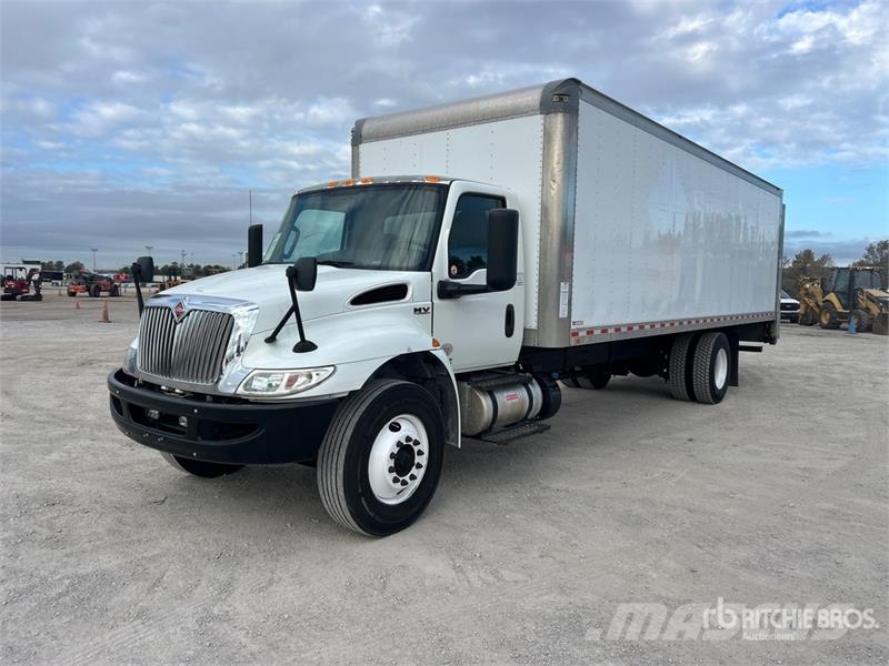 International MV607 4x2 Van Truck Camion cassonati