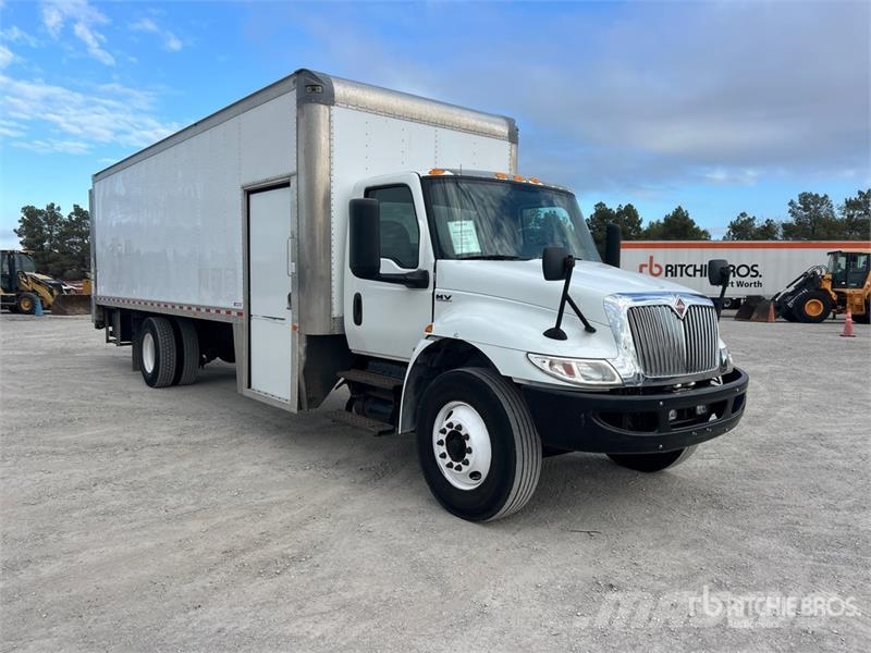 International MV607 4x2 Van Truck Camion cassonati