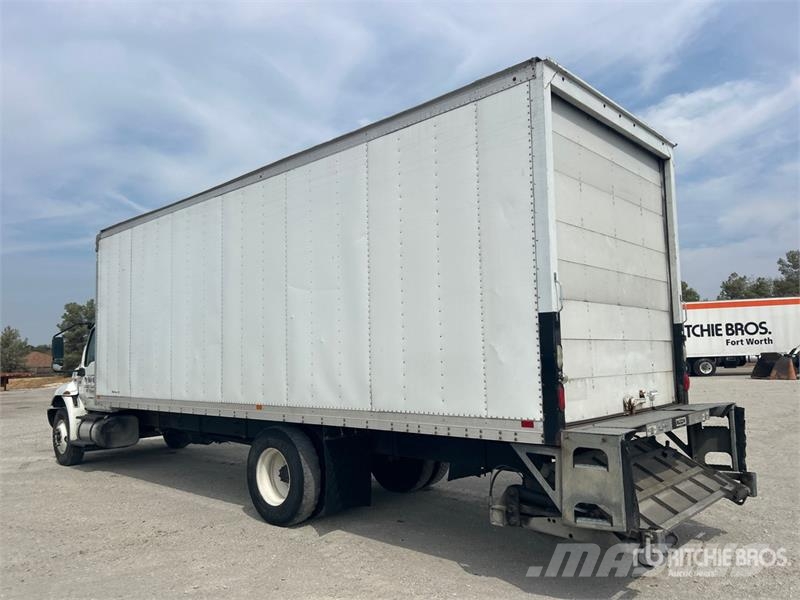 International MV607 4x2 Van Truck Van Body Trucks