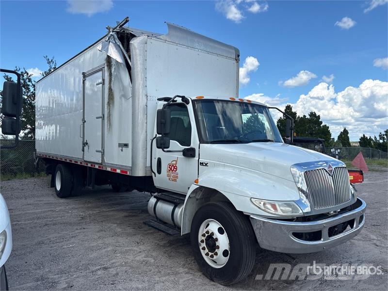 International MV607 Van Truck Camiões de caixa fechada