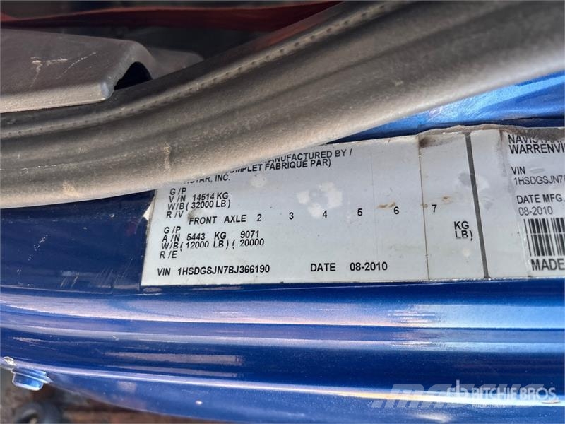 International ProStar+ 122 4x2 Toter Truck Ostali kamioni