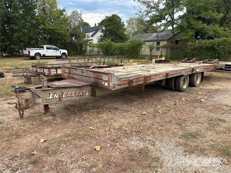 Interstate 40ARP 28 ft T/A Tilt Deck Trailer Tieflader