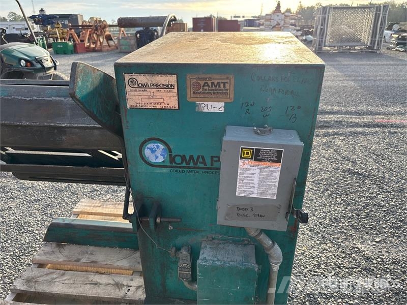  Iowa Precision UCR3M16 Coil Feed Machine معدات البناء - غير ذلك