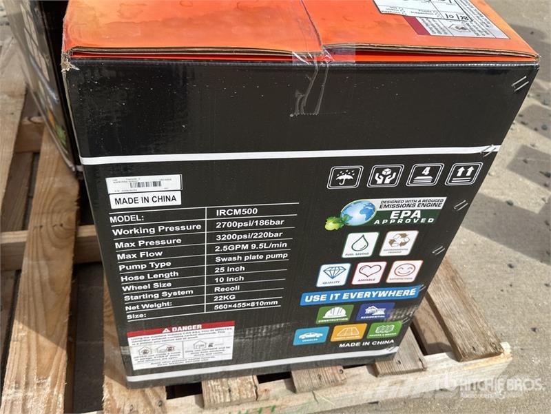  IRCM500 Pressure Washer (Unused) 輕壓清洗機