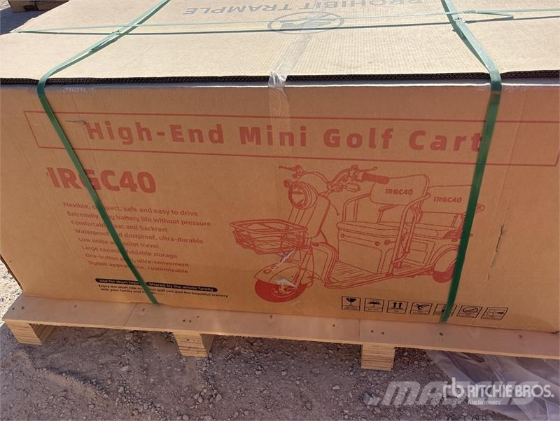  IRGC40 3 TT Green (Volcanic Gray) E-Trike Mini Sco Terenska vozila